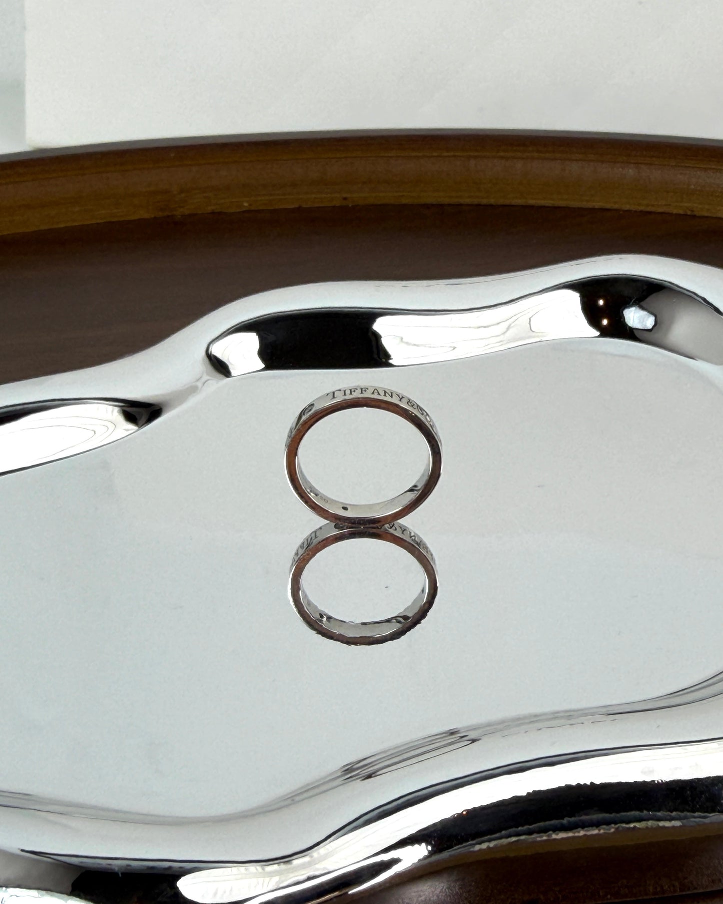 Band Ring with Diamonds