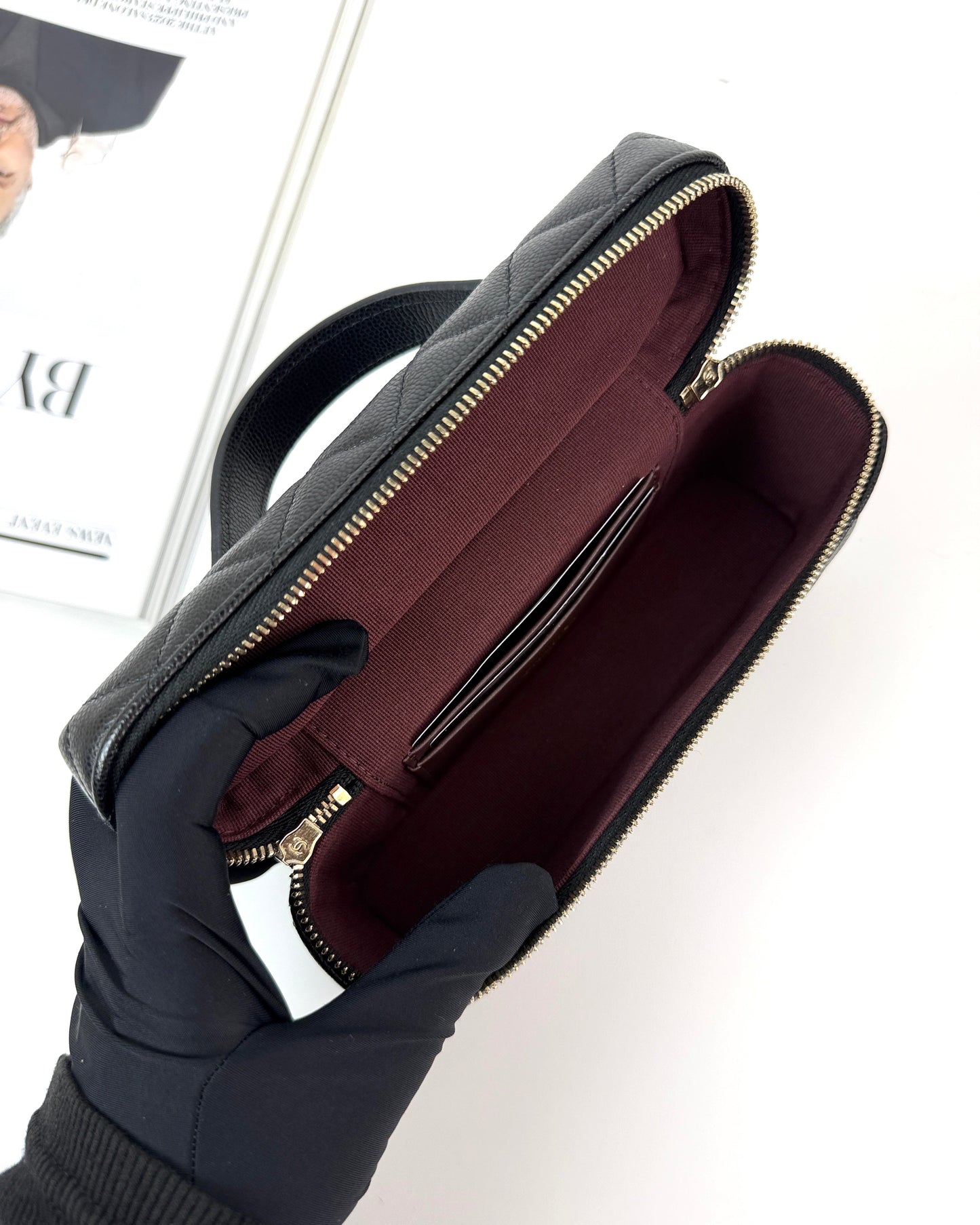Vanity Case with Top Handle