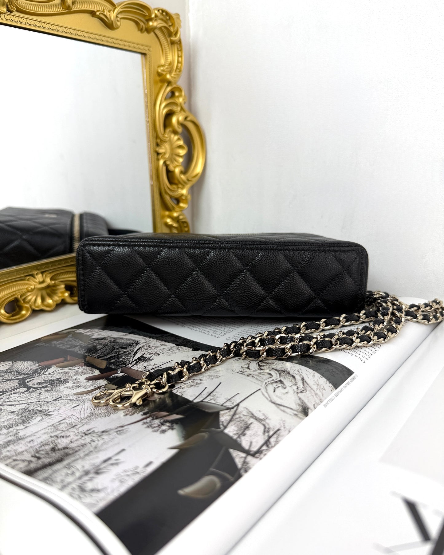 Vanity Case with Top Handle