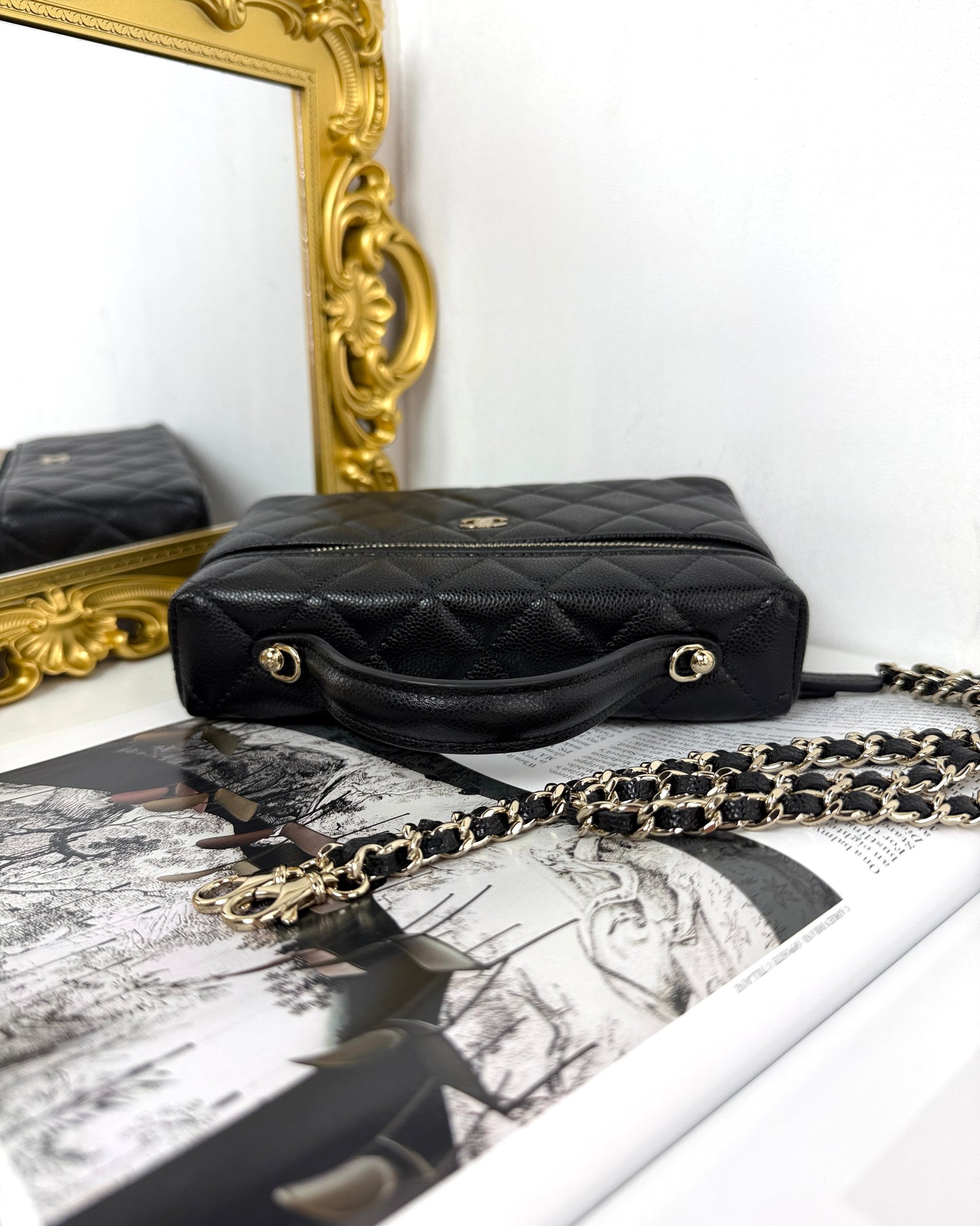 Vanity Case with Top Handle