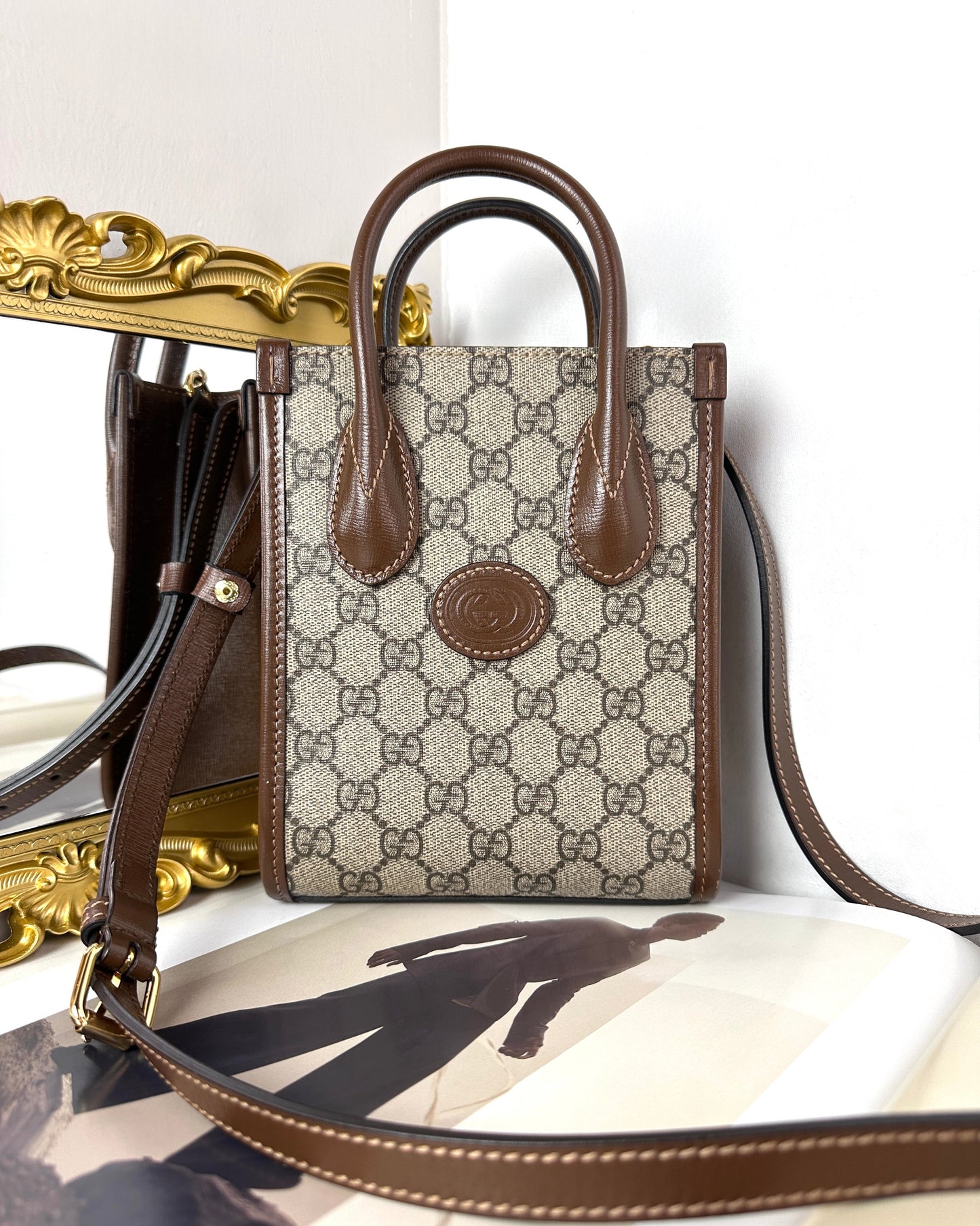 Interlocking G Mini Tote Bag