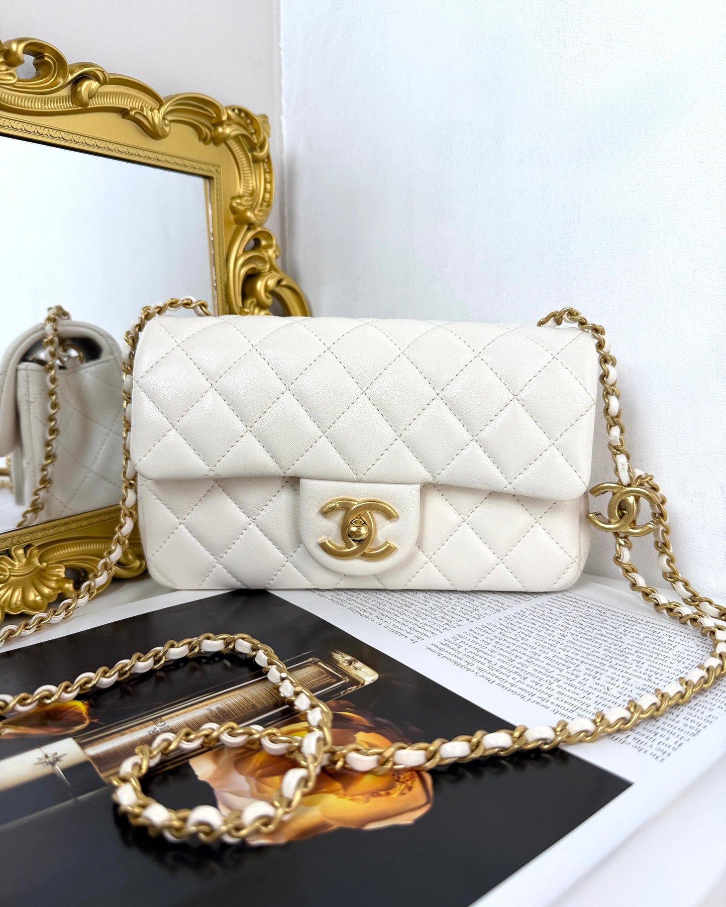 Mini Rectangular Flap Bag