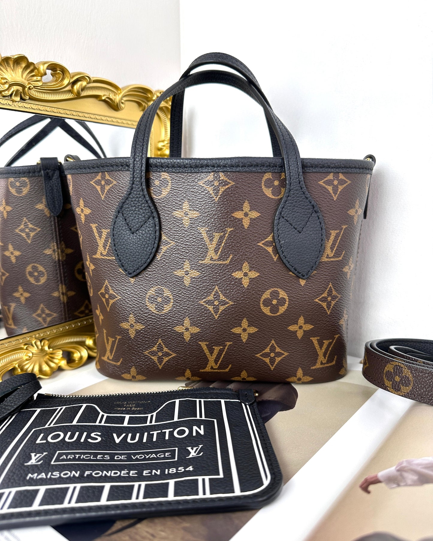 Neverfull Bandoulière Inside Out BB