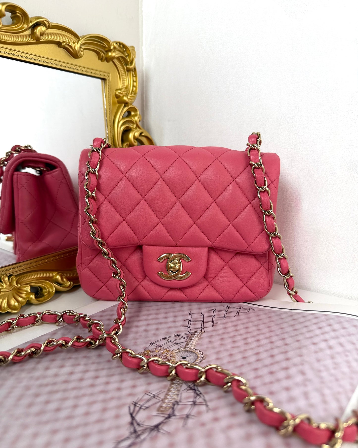 Classic Mini Square Flap Bag