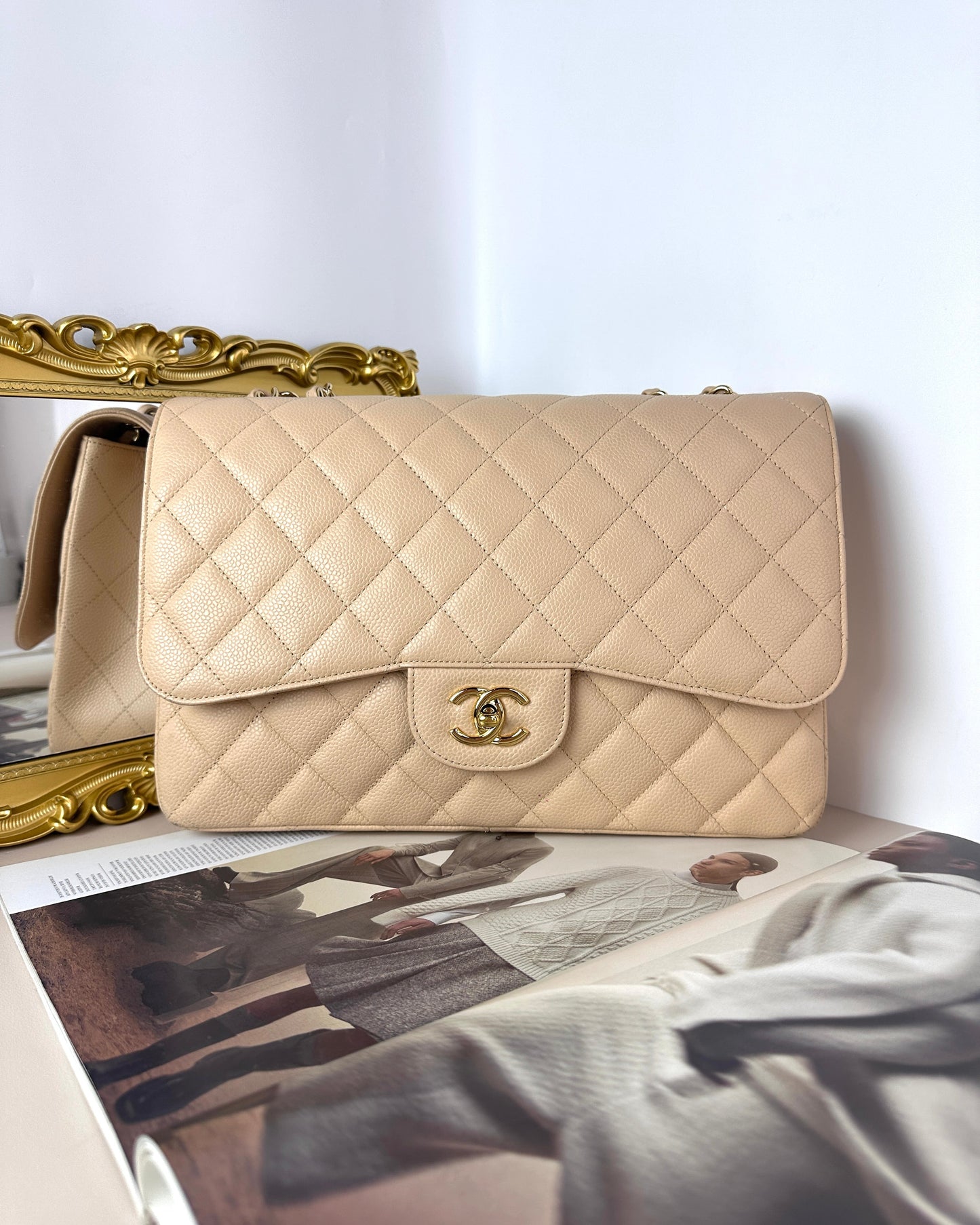 Jumbo Classic Flap Bag