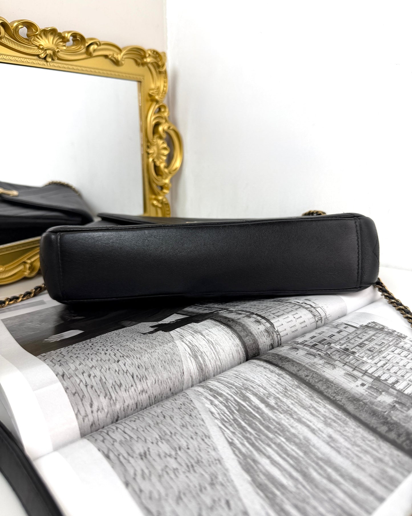 Chevron Envelope Flap Bag