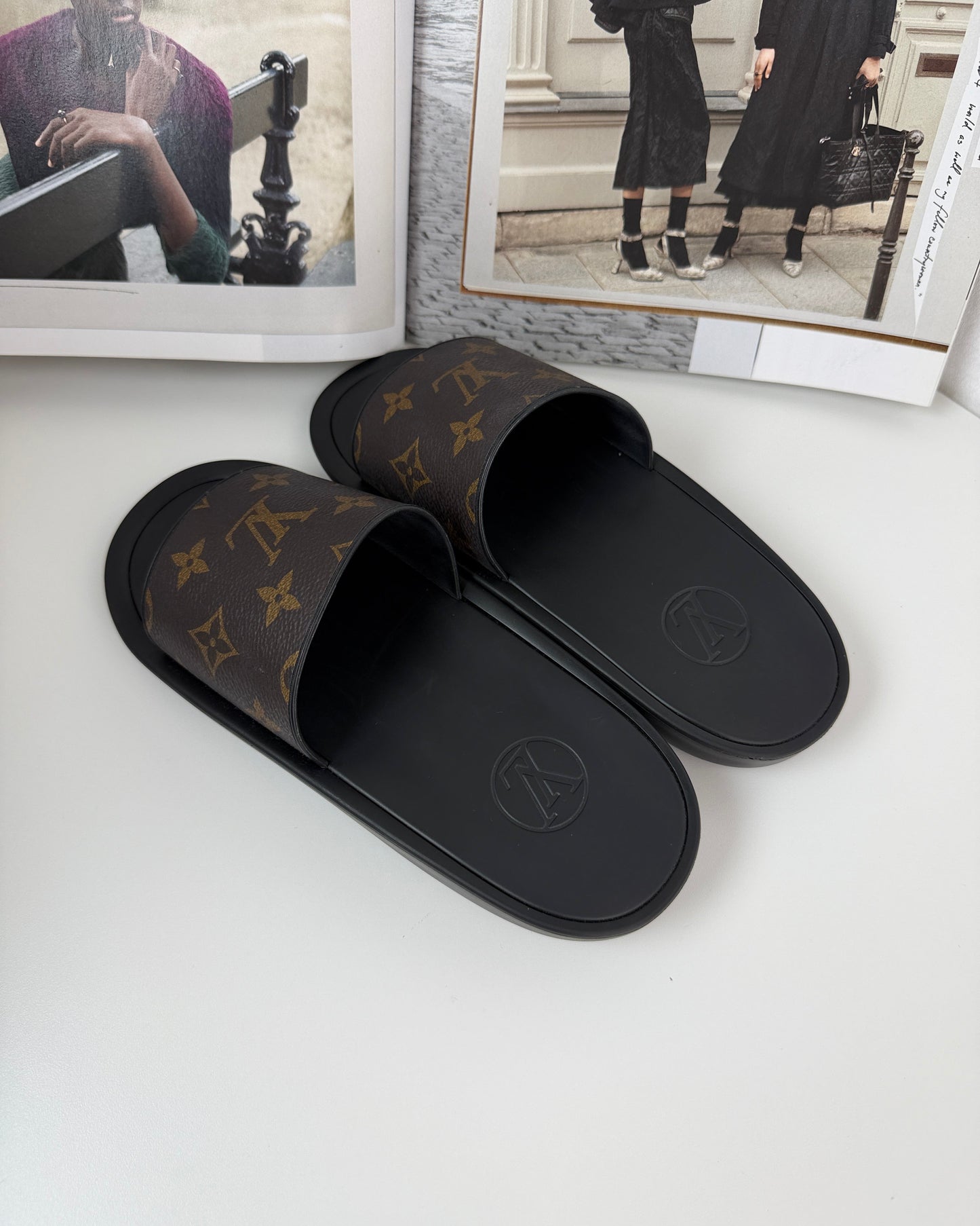 Sunbath Flat Mule