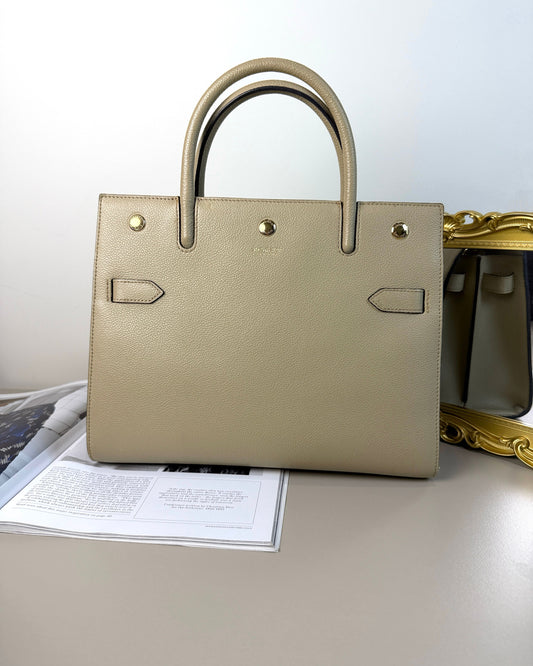Small Two-Handle Title Bag