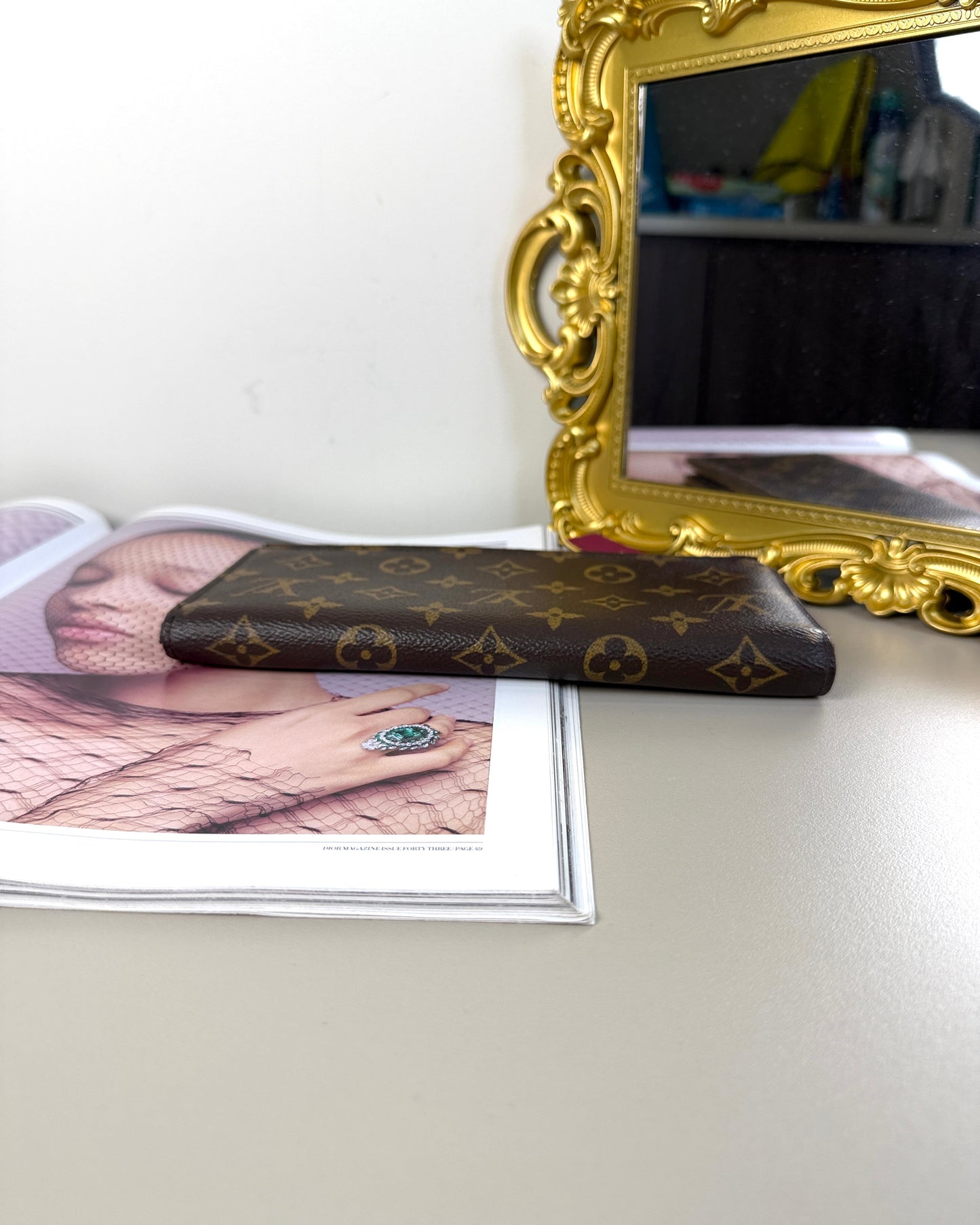 Monogram Adele Wallet