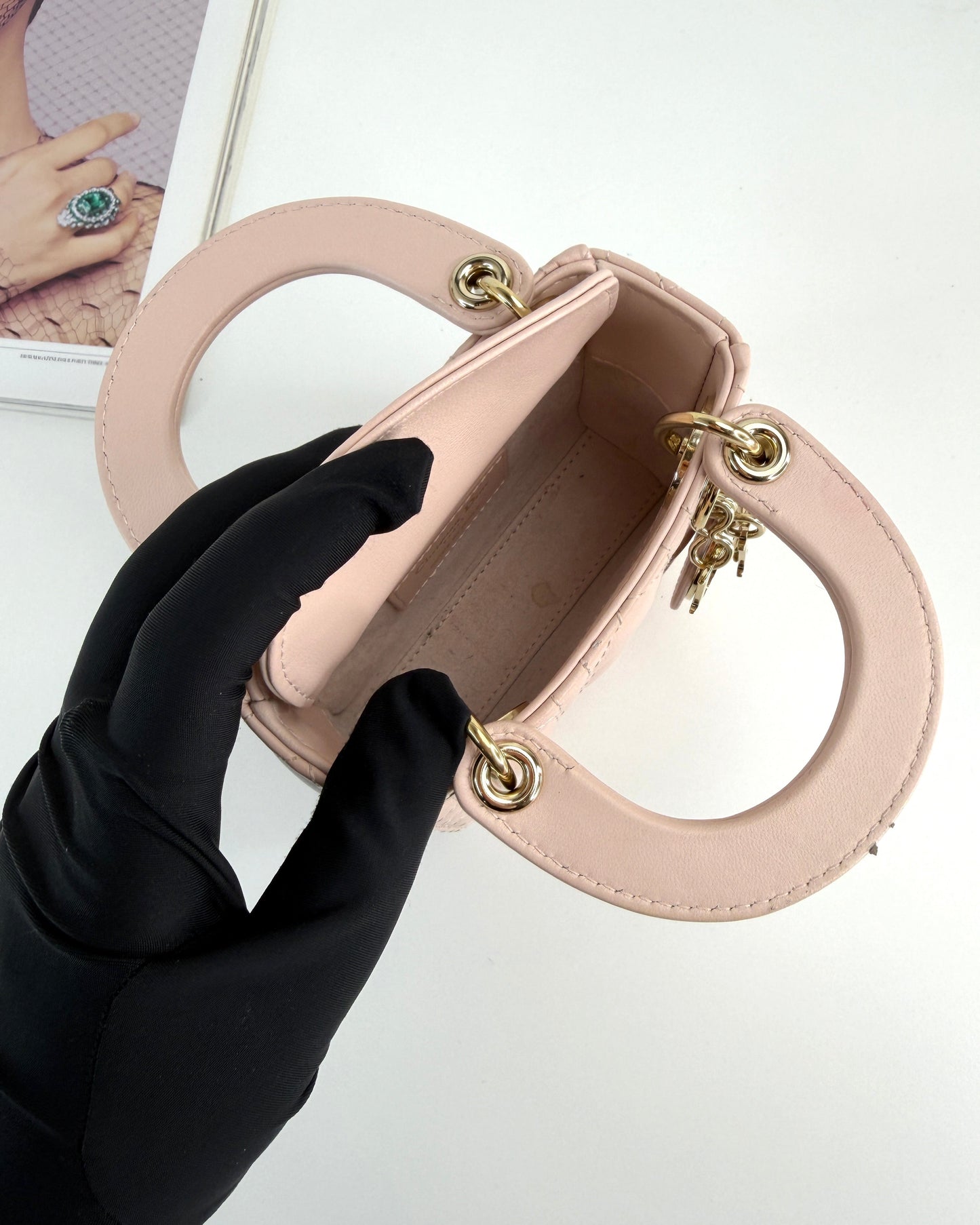 Lady Dior Micro Bag