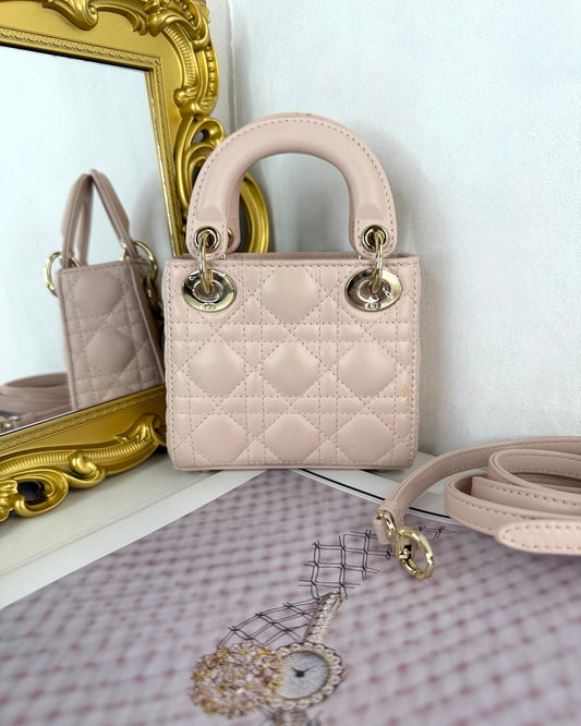 Lady Dior Micro Bag