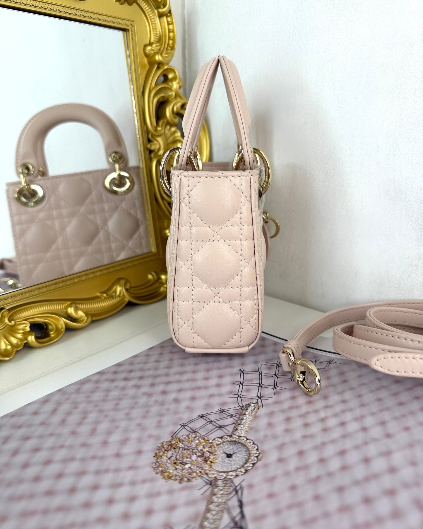 Lady Dior Micro Bag