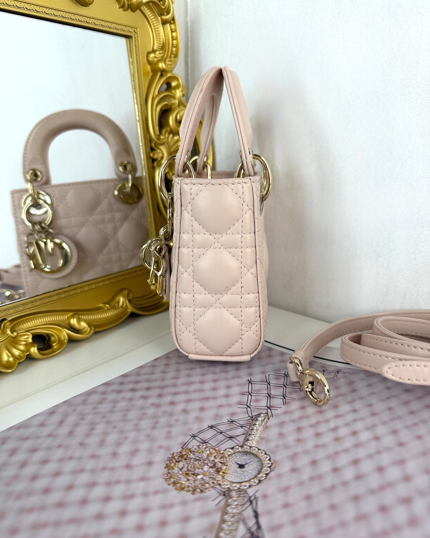 Lady Dior Micro Bag
