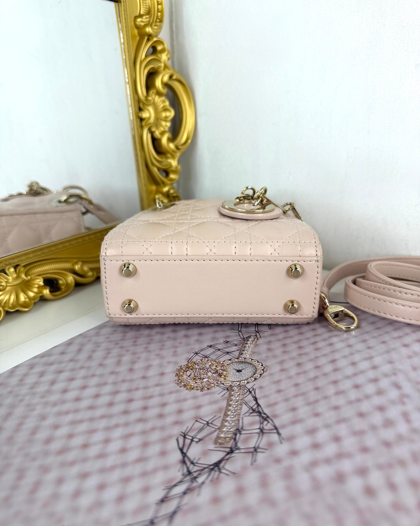 Lady Dior Micro Bag
