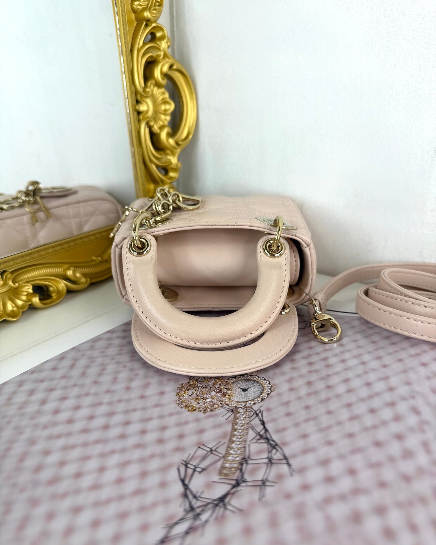 Lady Dior Micro Bag