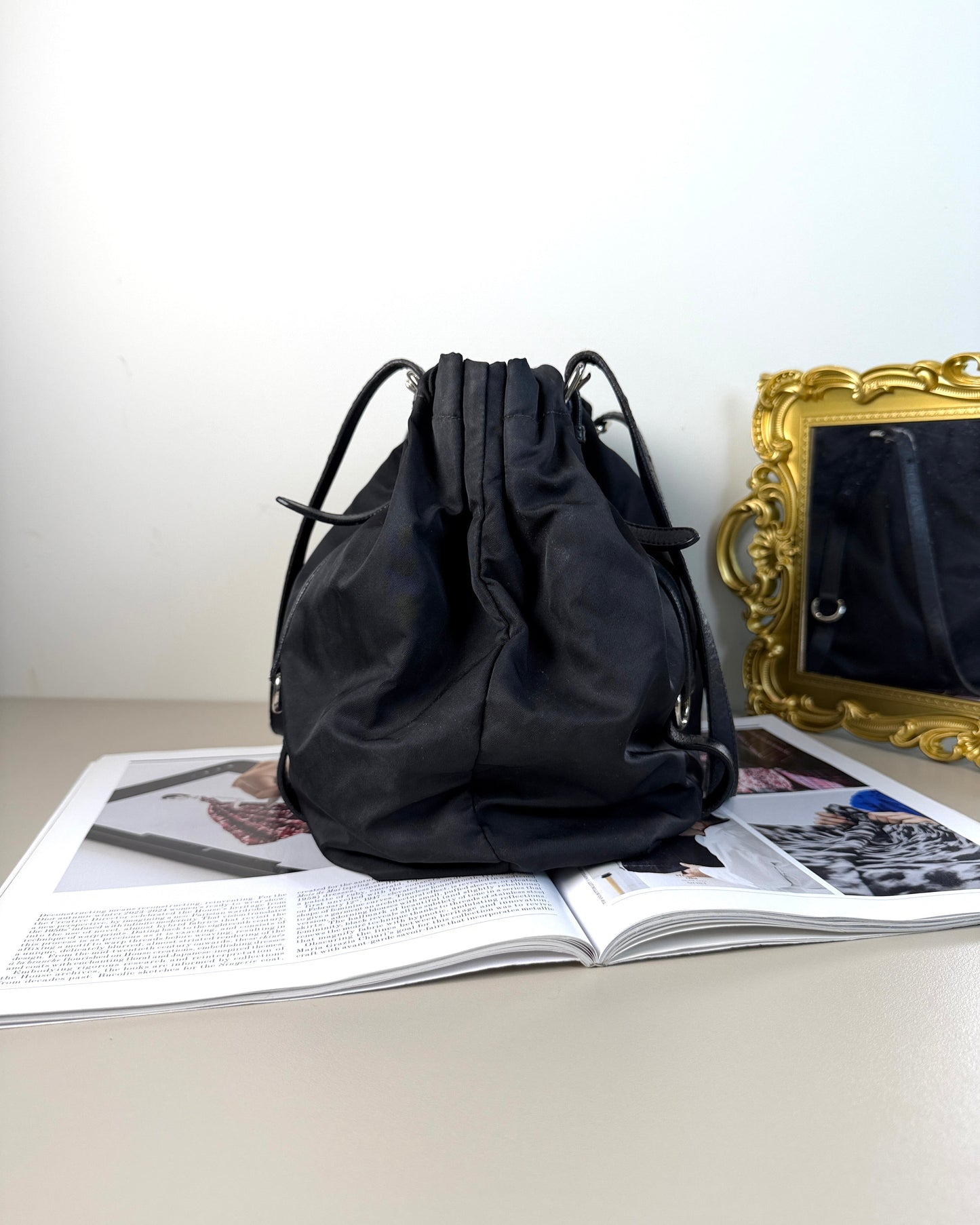 Tessuto Leather Shoulder Bag