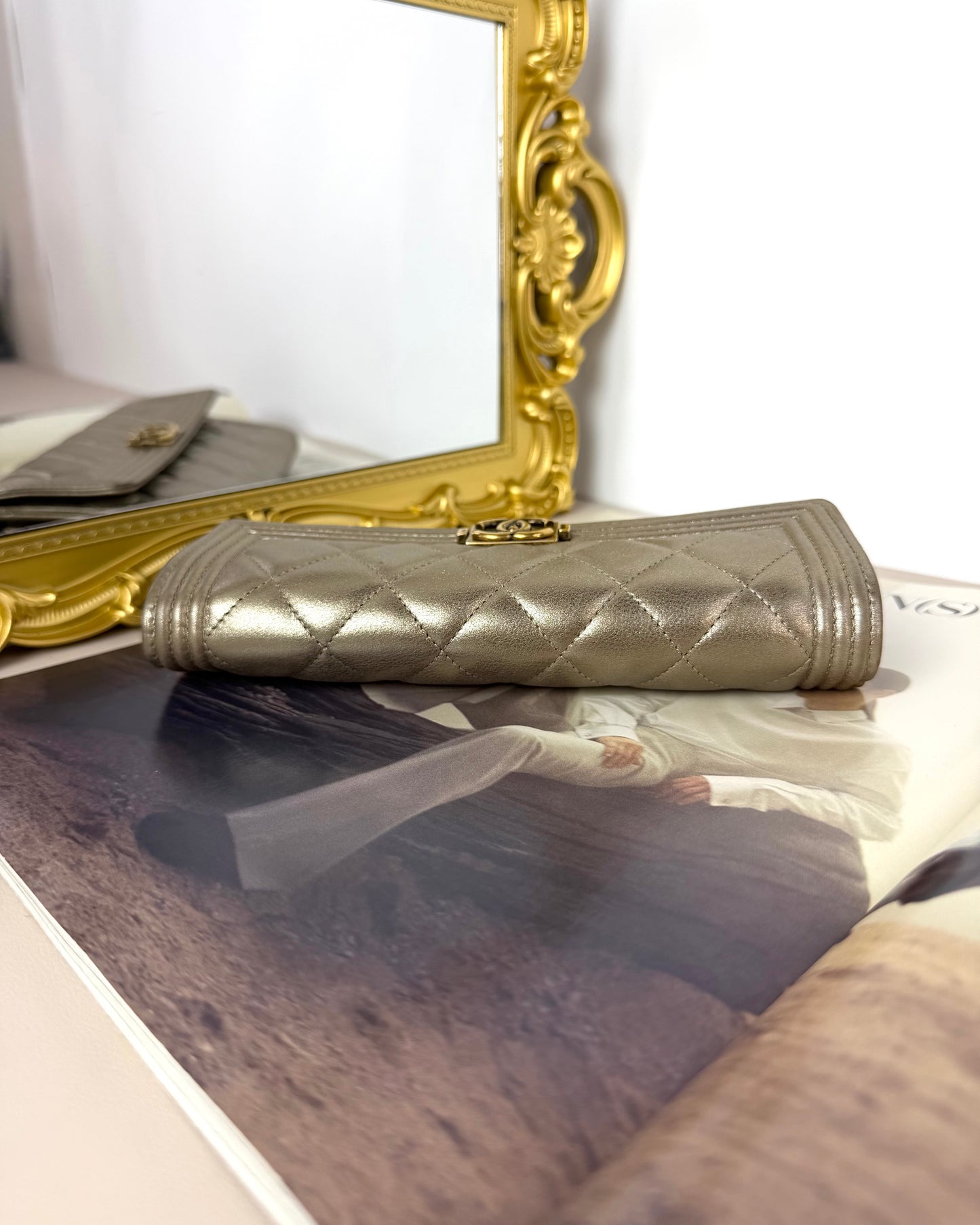 Boy Chanel Long Flap Wallet