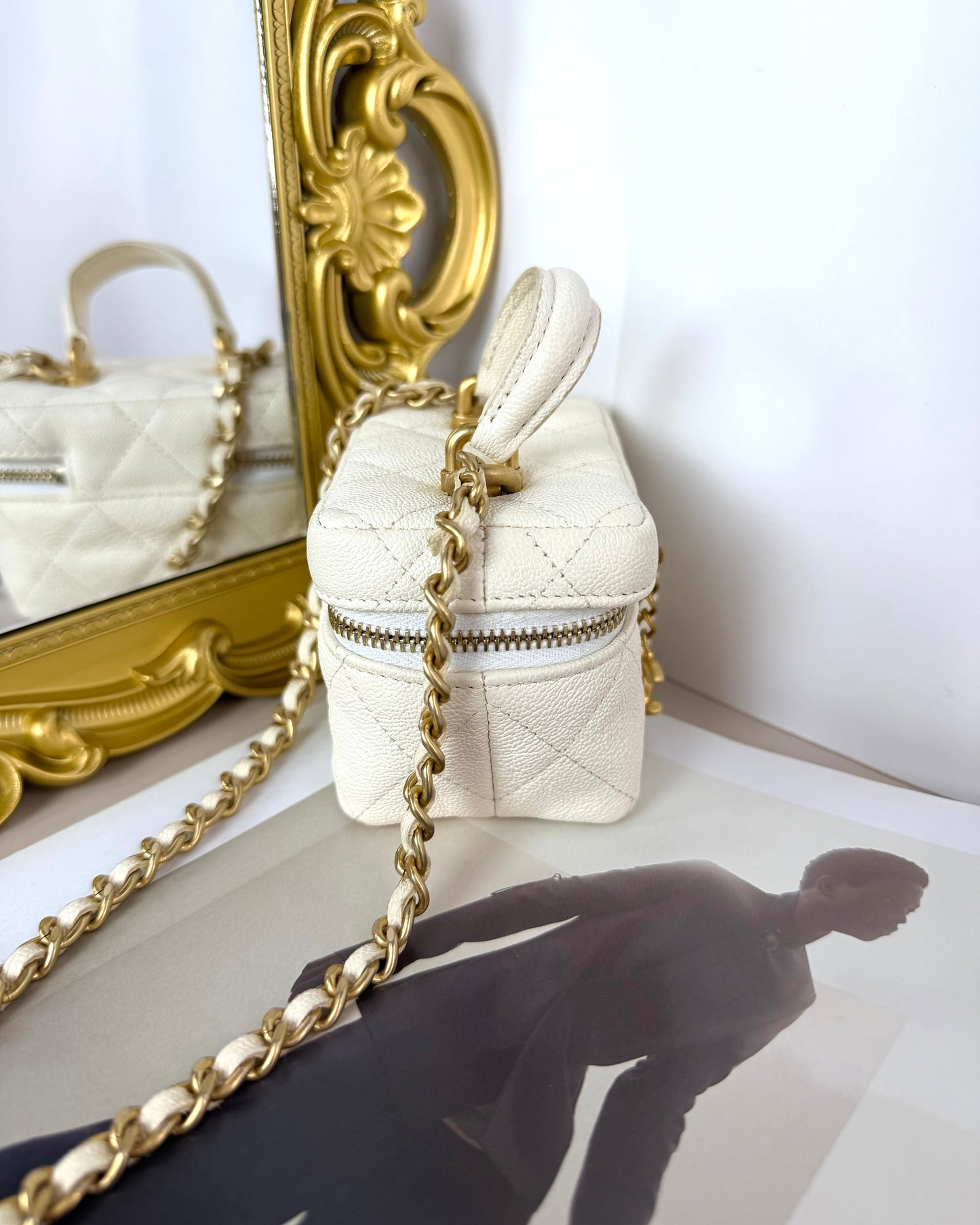 Mini Top Handle Vanity Case