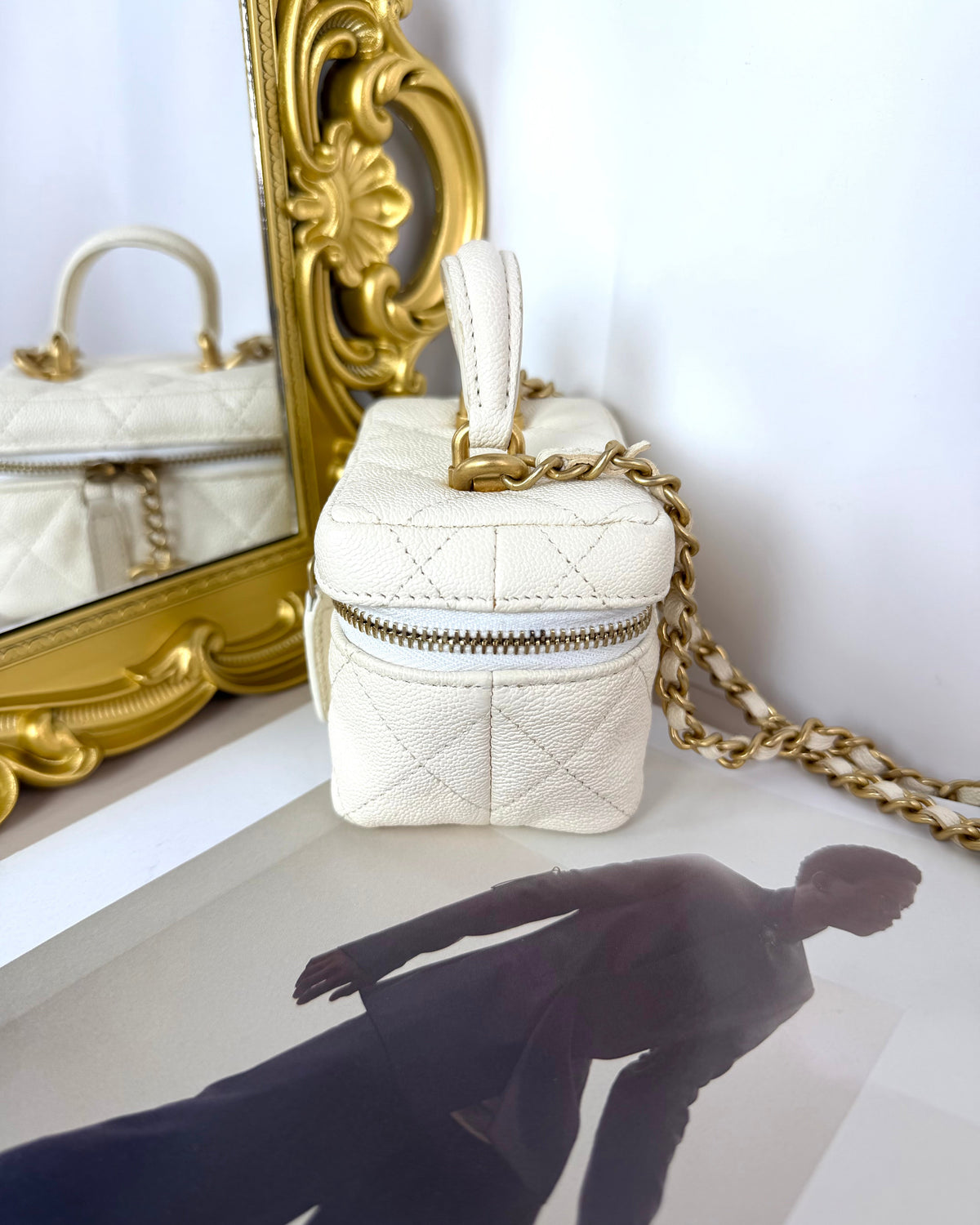 Mini Top Handle Vanity Case