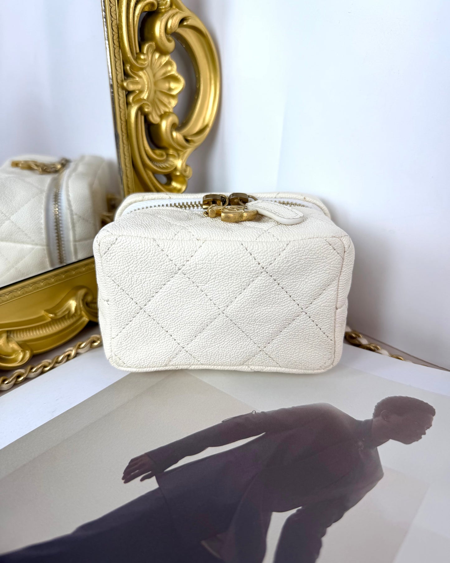 Mini Top Handle Vanity Case