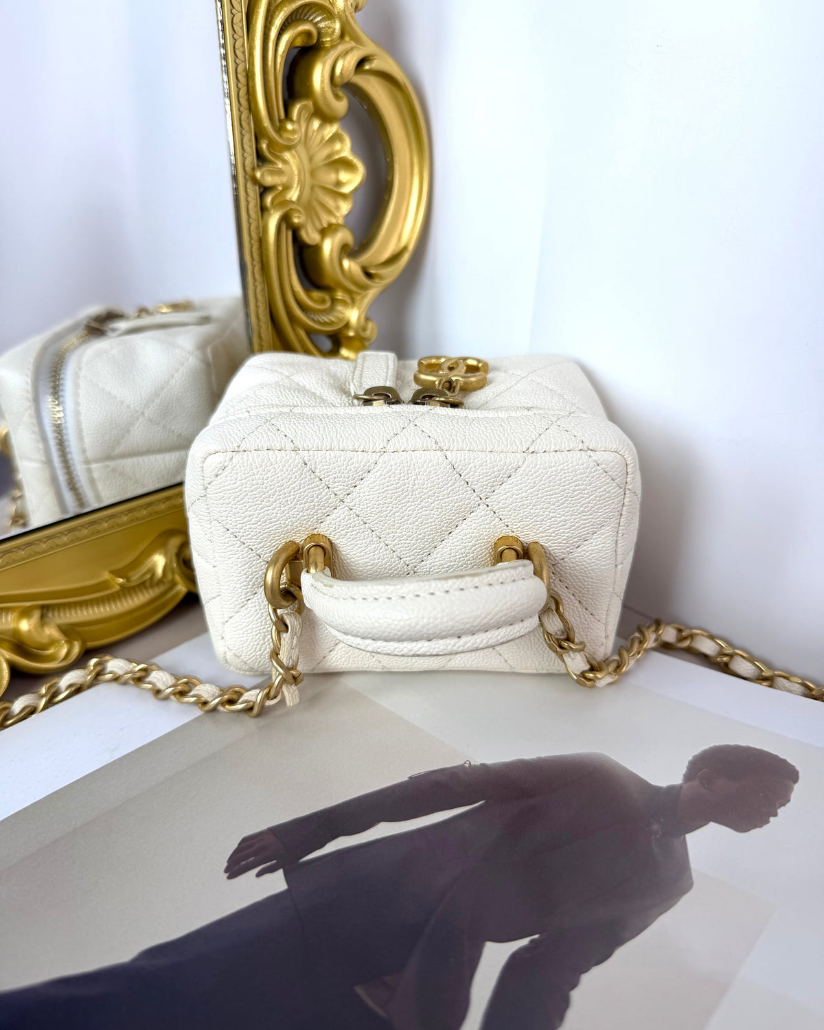 Mini Top Handle Vanity Case