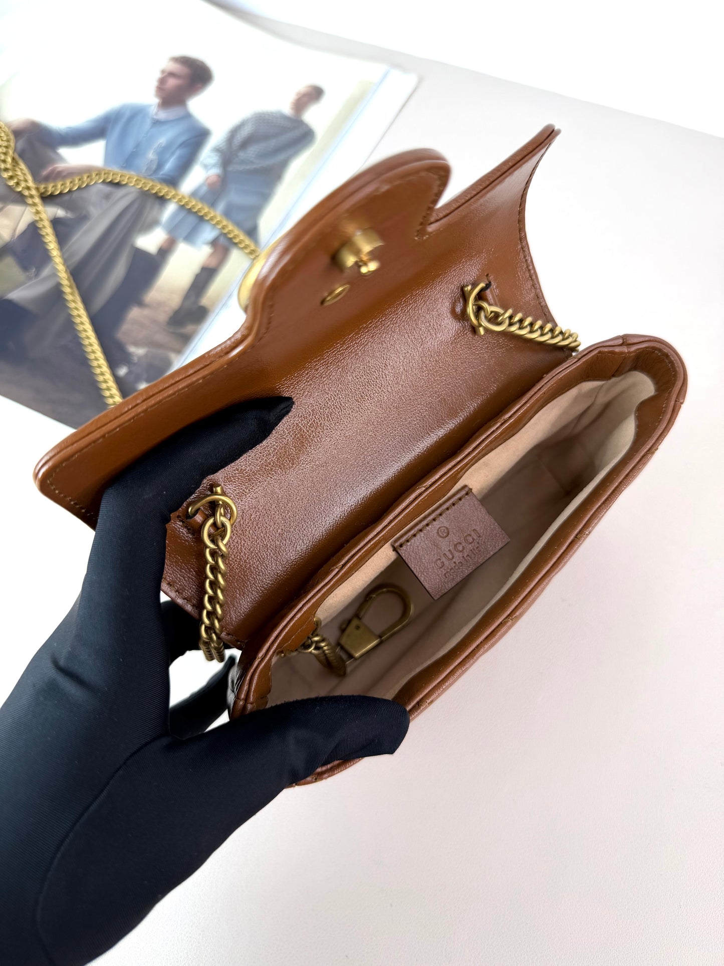 GG Marmont Matelassé Seper Mini Bag