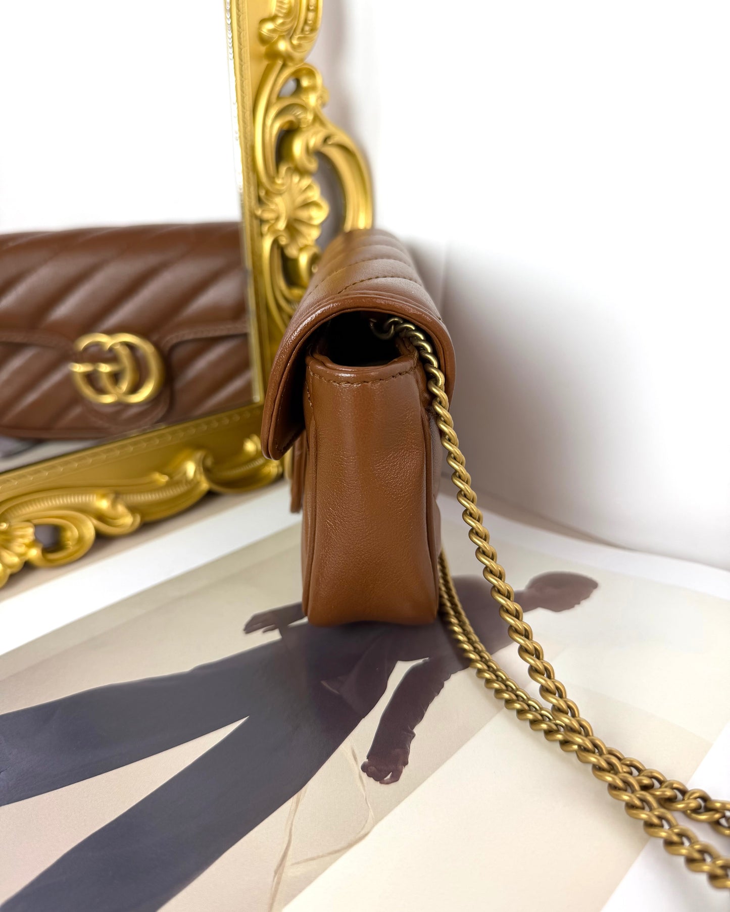 GG Marmont Matelassé Seper Mini Bag