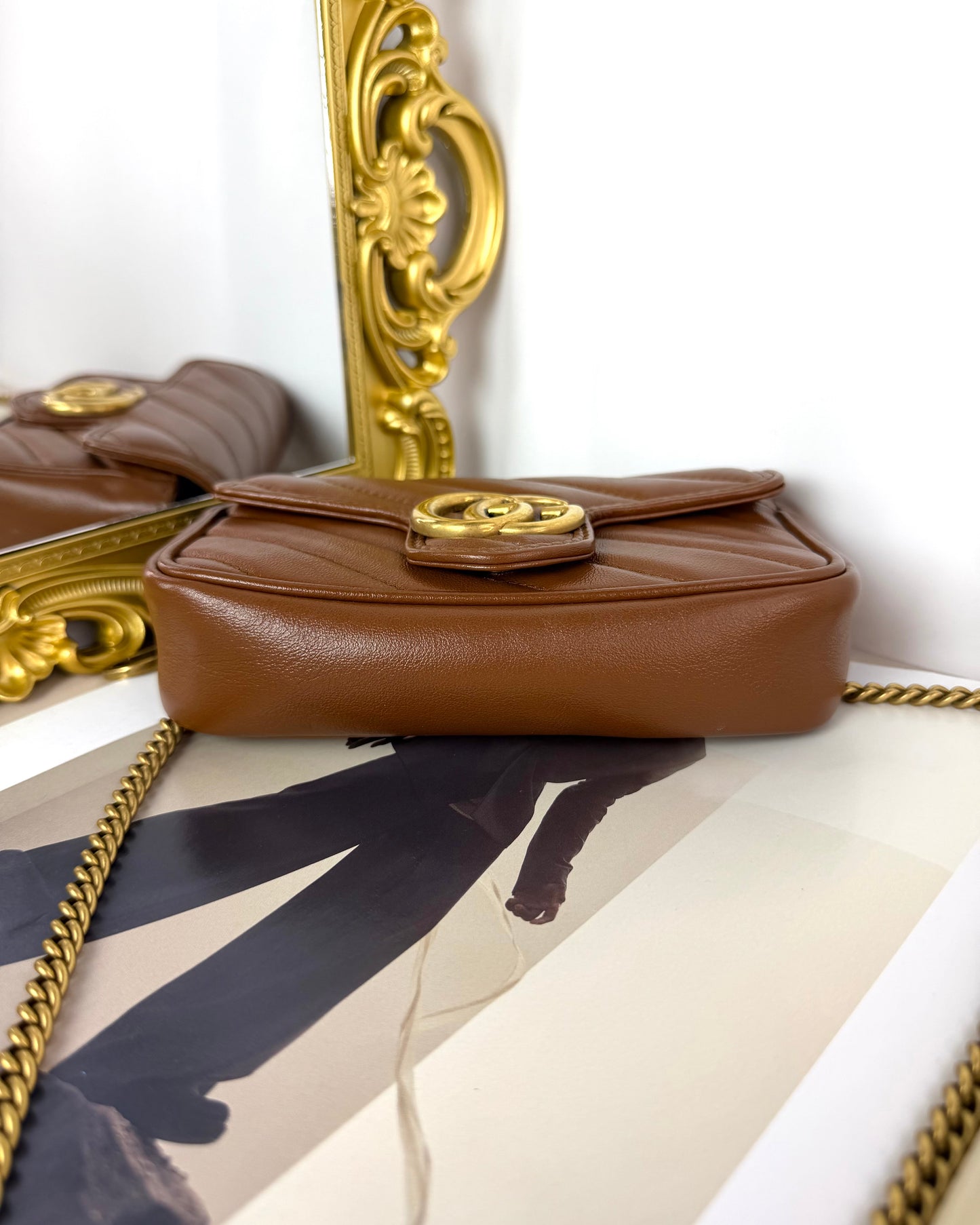 GG Marmont Matelassé Seper Mini Bag