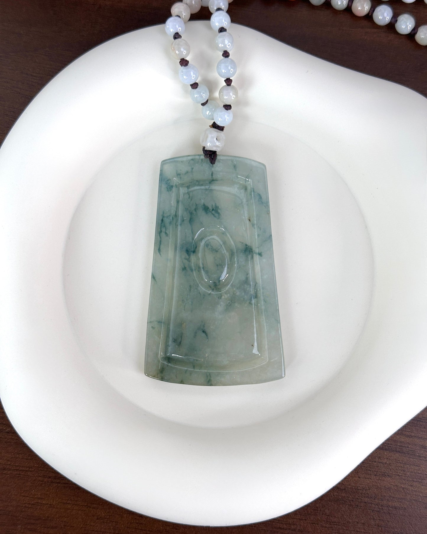 Jadeite Shan-Shui Pendant