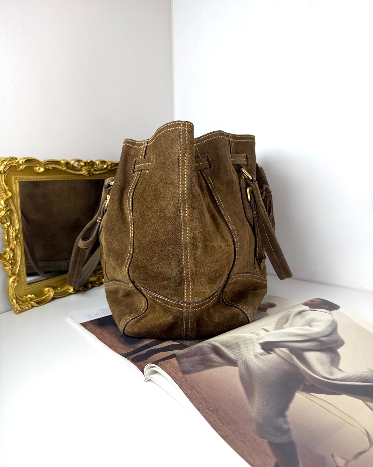 Deserto Scamosciato Antik Tote