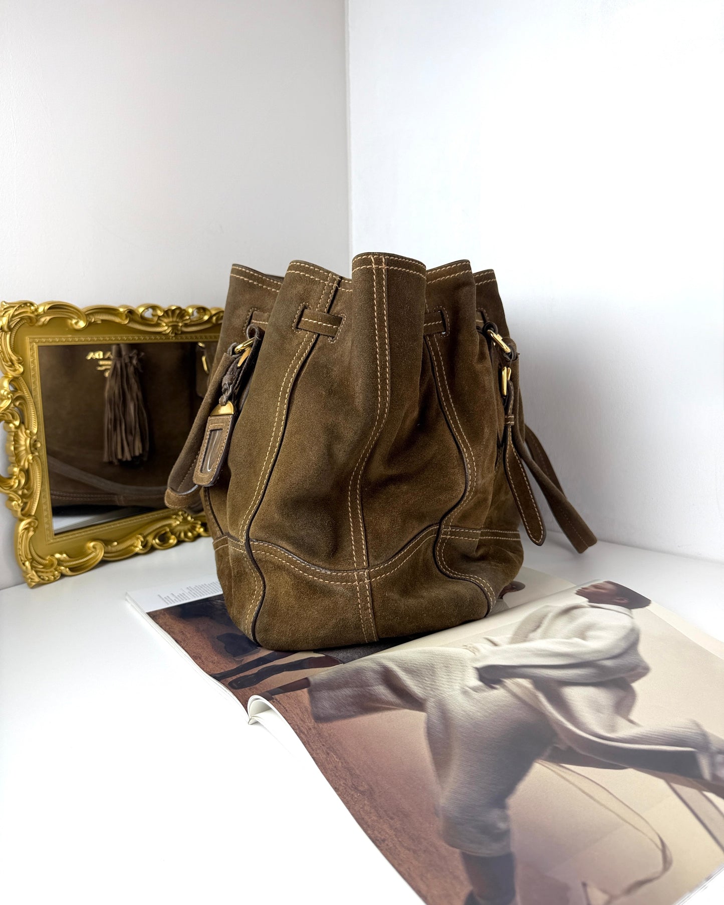 Deserto Scamosciato Antik Tote