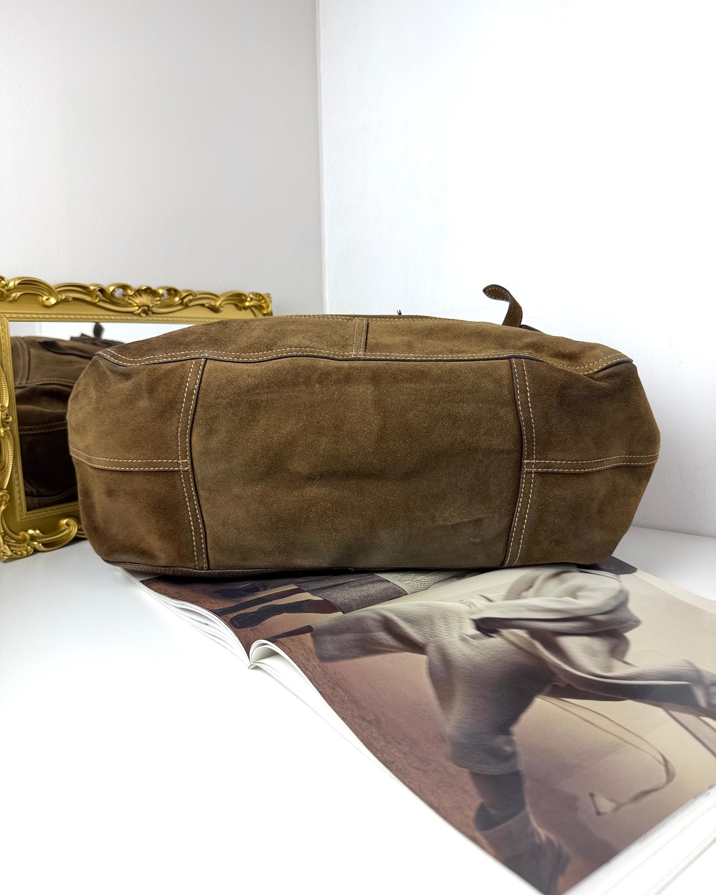 Deserto Scamosciato Antik Tote
