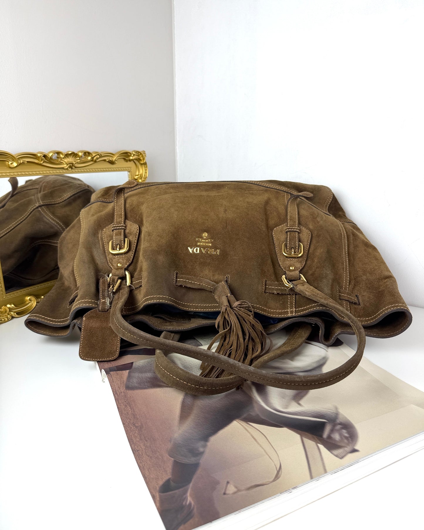 Deserto Scamosciato Antik Tote
