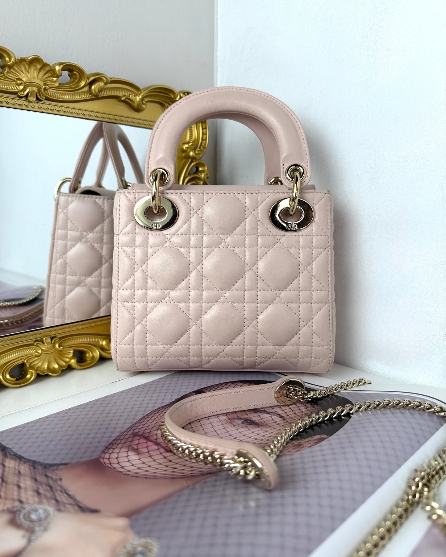 Mini Lady Dior with Chain