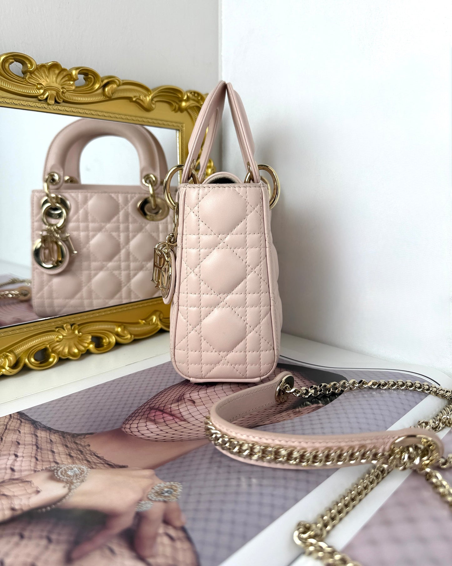 Mini Lady Dior with Chain