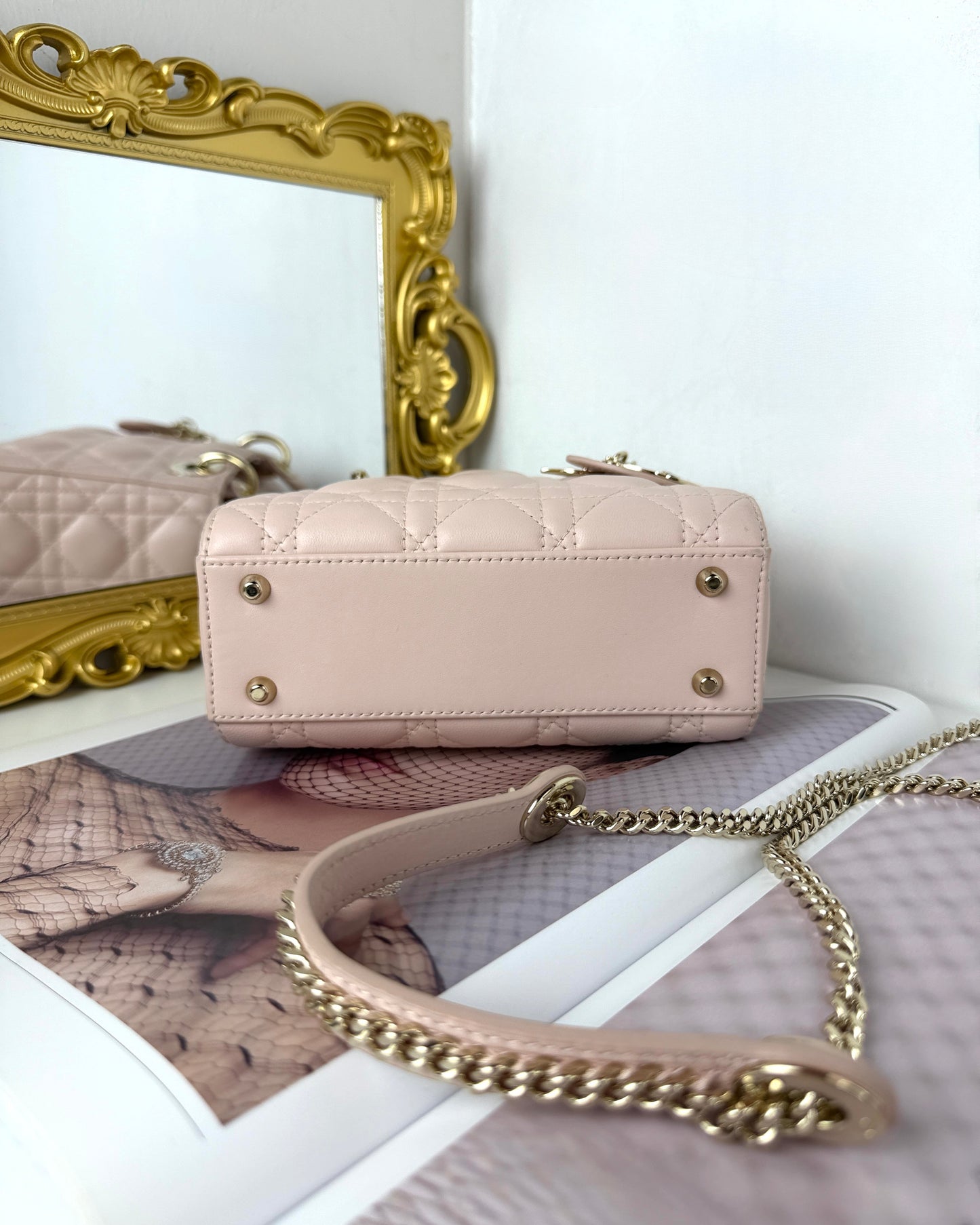 Mini Lady Dior with Chain