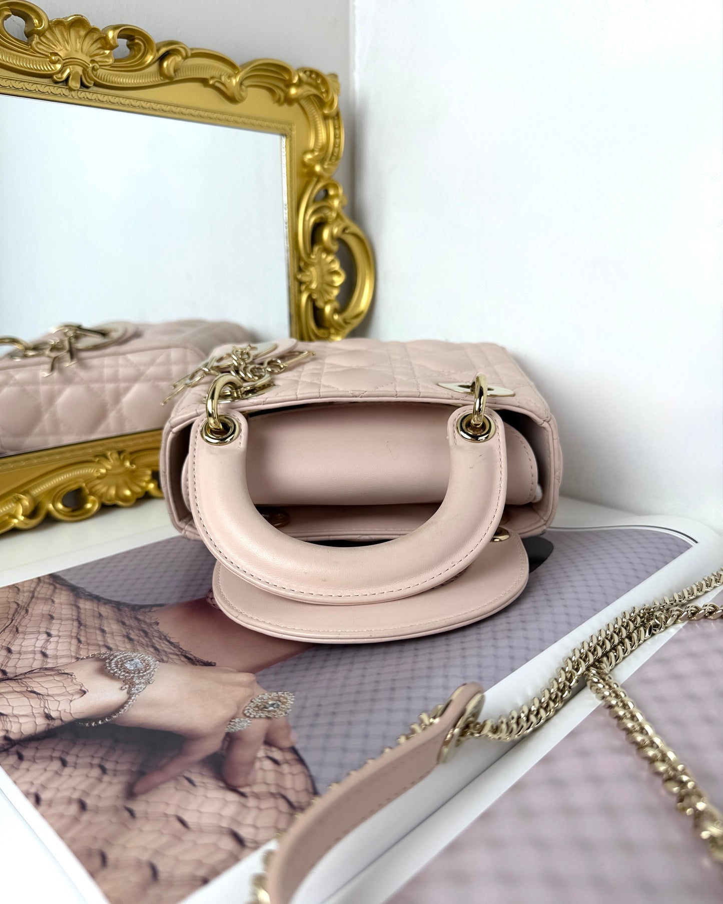 Mini Lady Dior with Chain