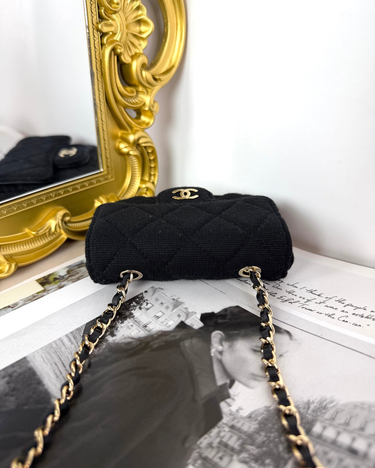 Mini Classic Jersey Flap Belt Bag