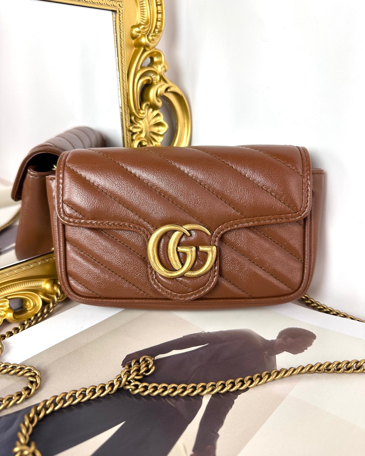 GG Marmont Matelassé Seper Mini Bag