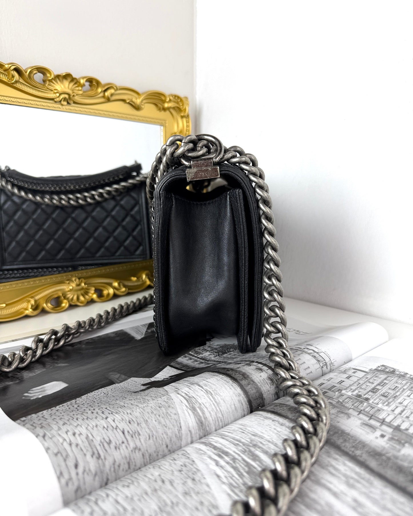 Boy Chanel With Top Handle