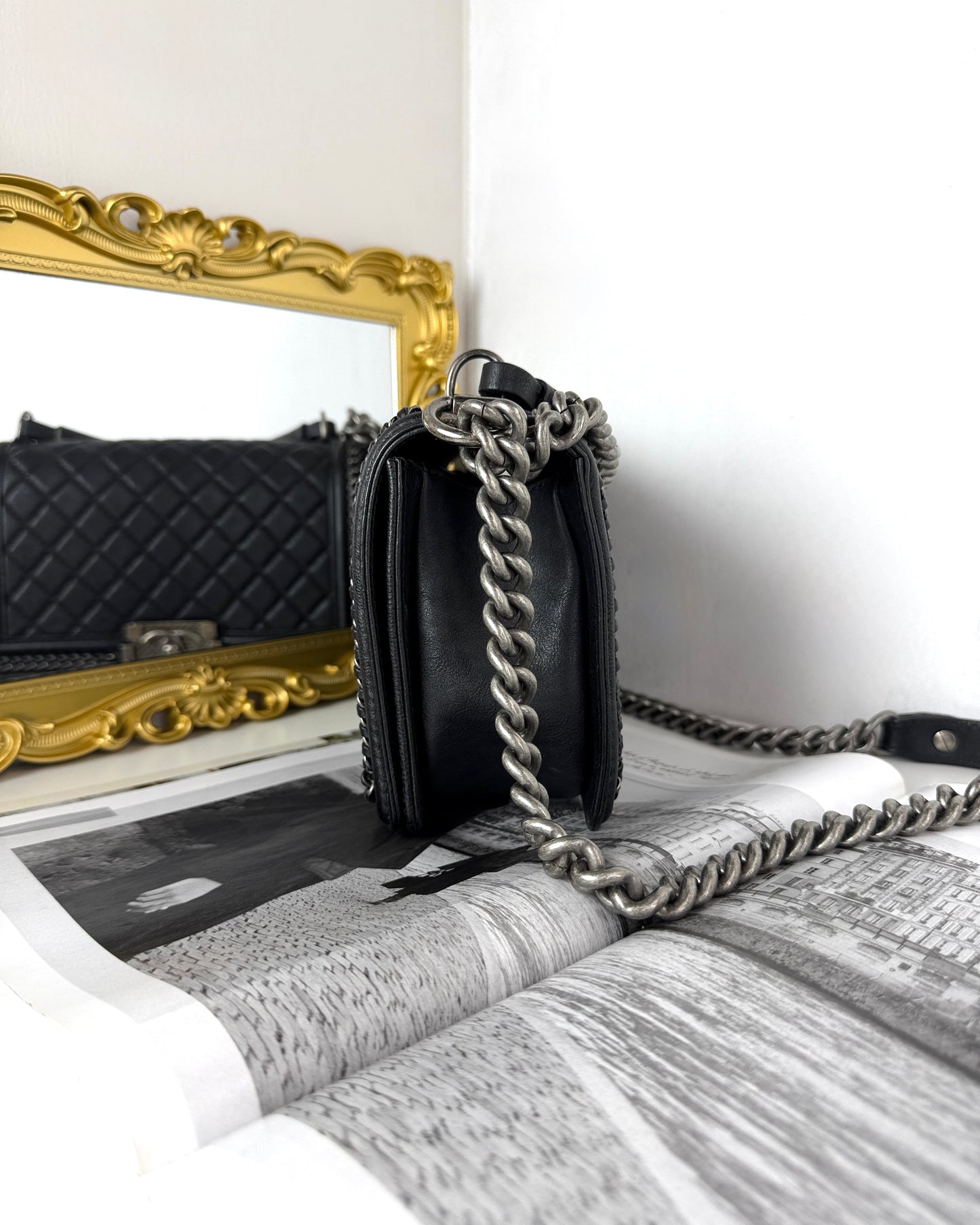Boy Chanel With Top Handle
