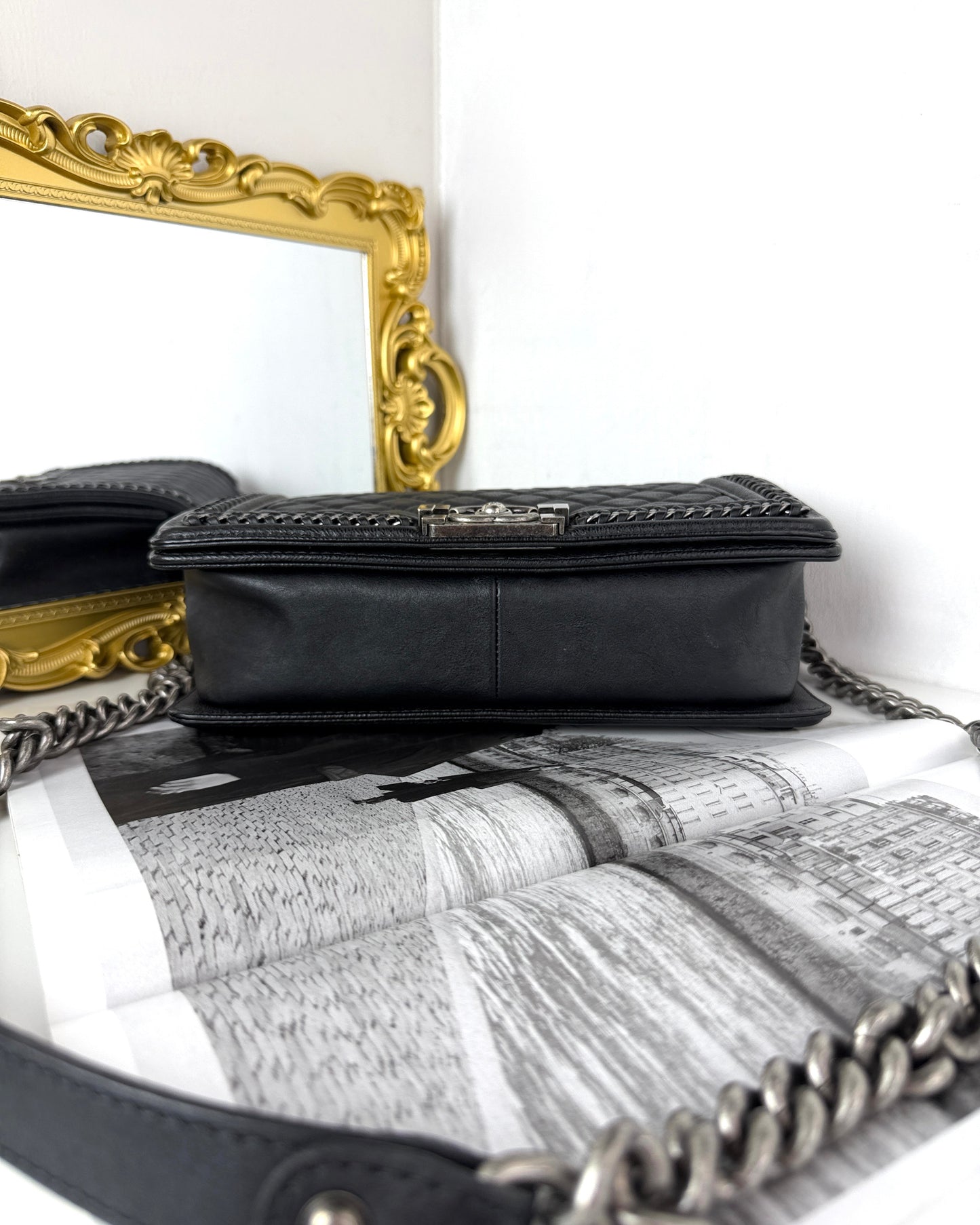 Boy Chanel With Top Handle