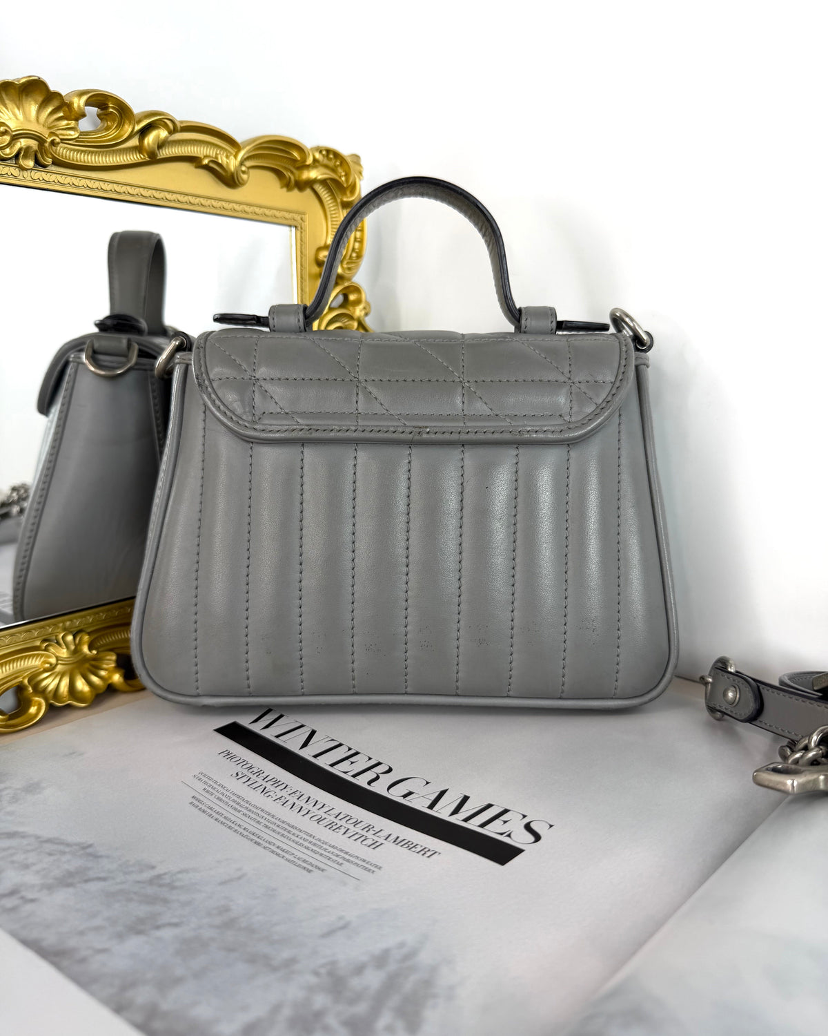 GG Marmont Mini Top Handle Bag