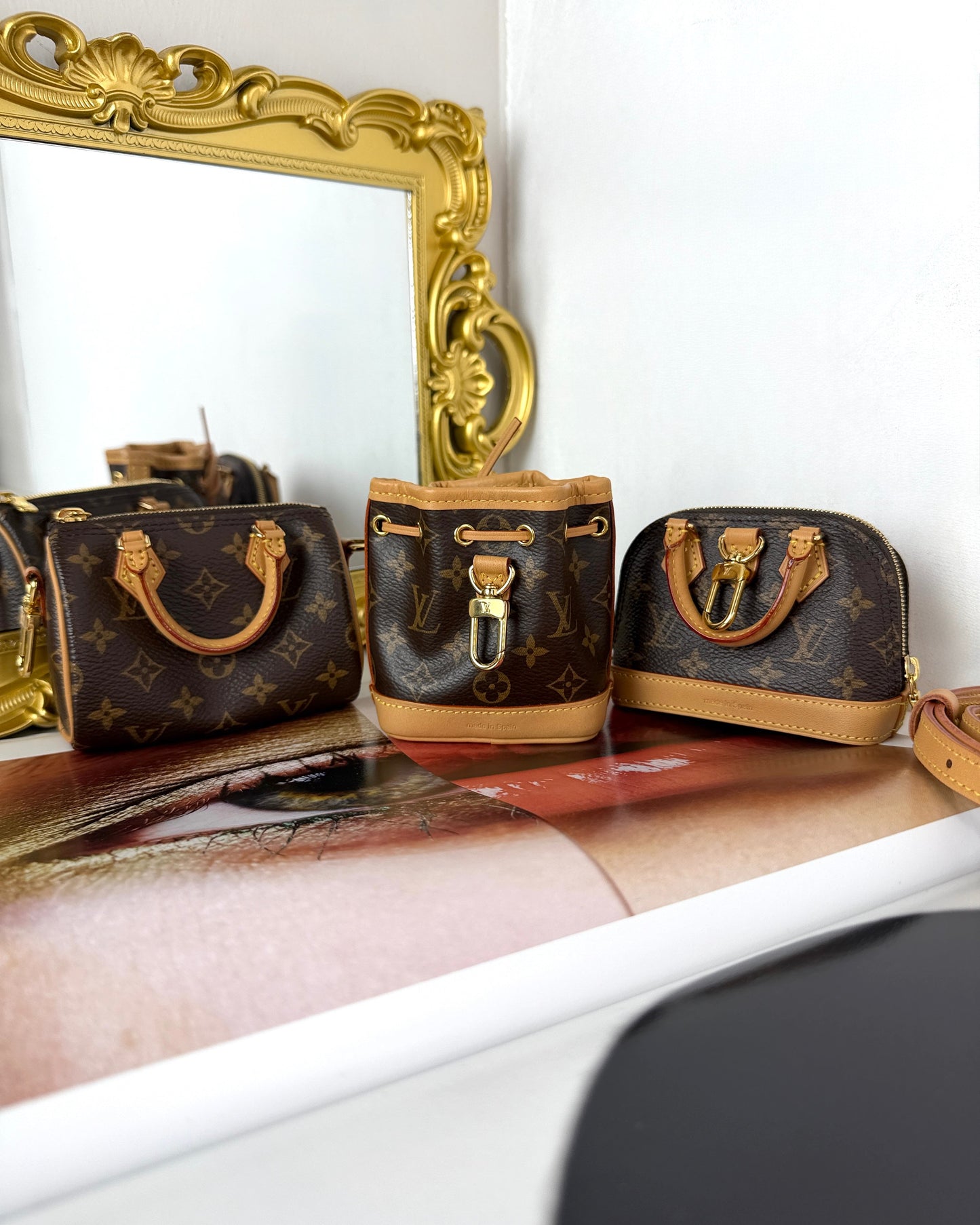 Trio Mini Icones Monogram Bag