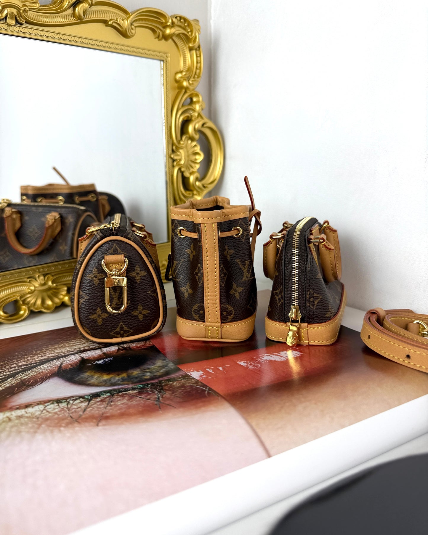 Trio Mini Icones Monogram Bag