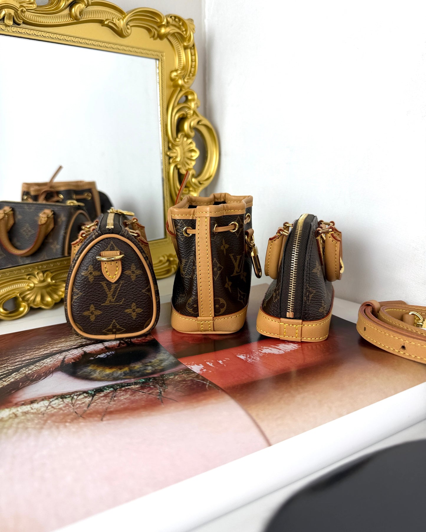 Trio Mini Icones Monogram Bag