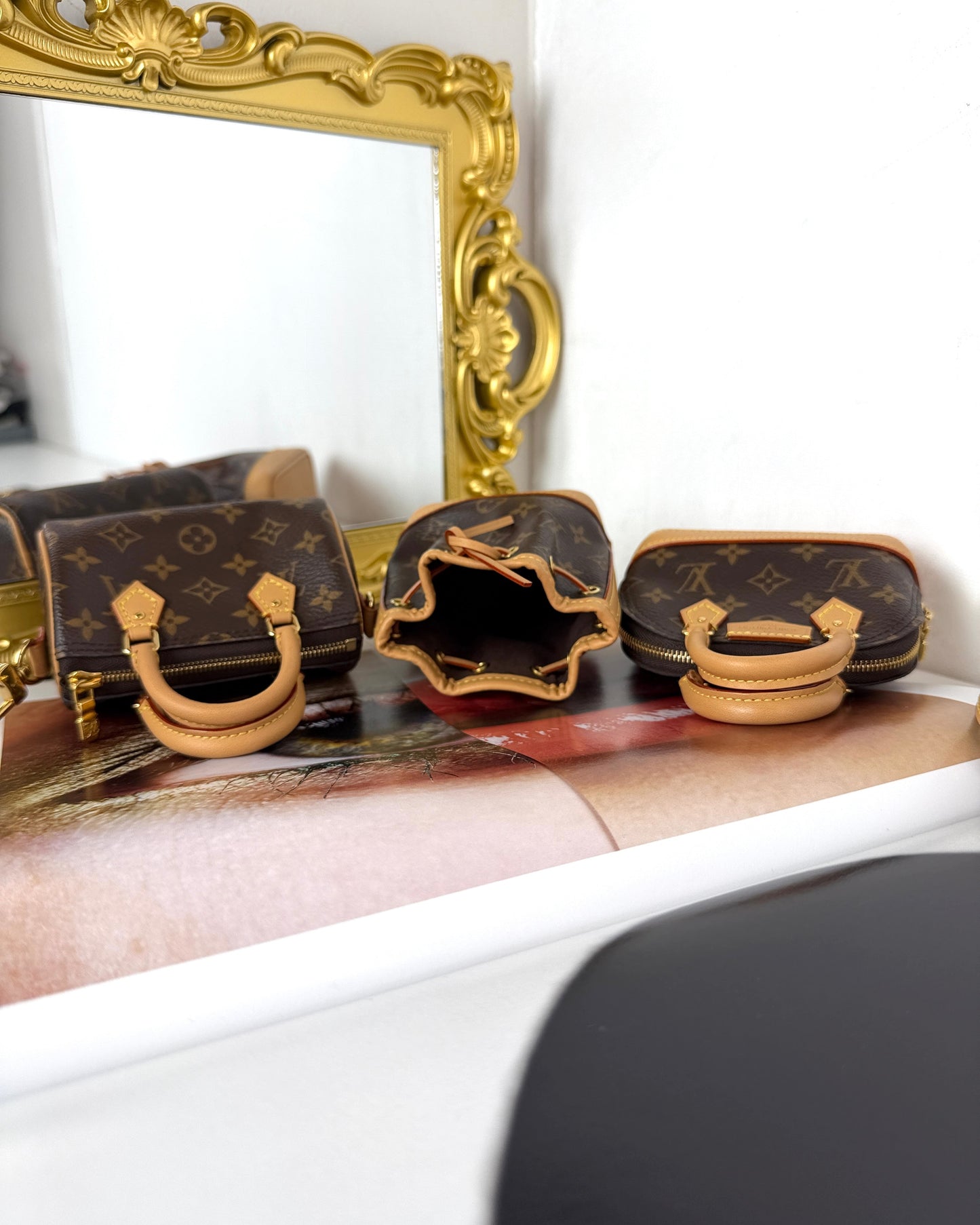 Trio Mini Icones Monogram Bag