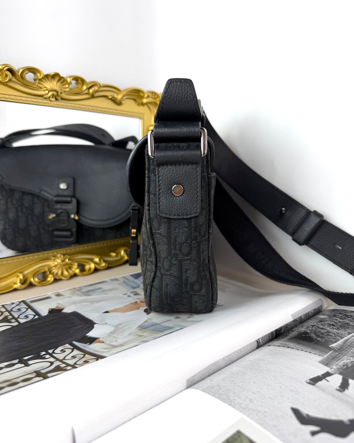 Saddle Messenger Bag