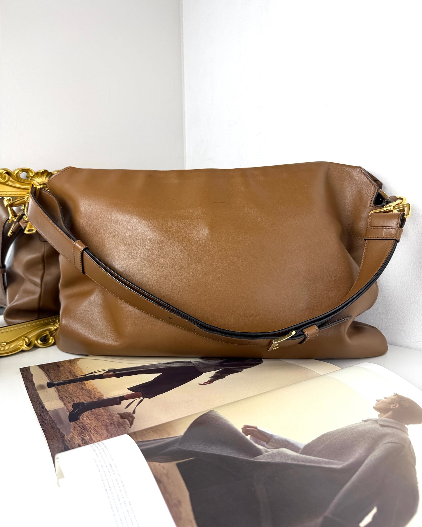 Soft Calf Cloud Hobo Bag