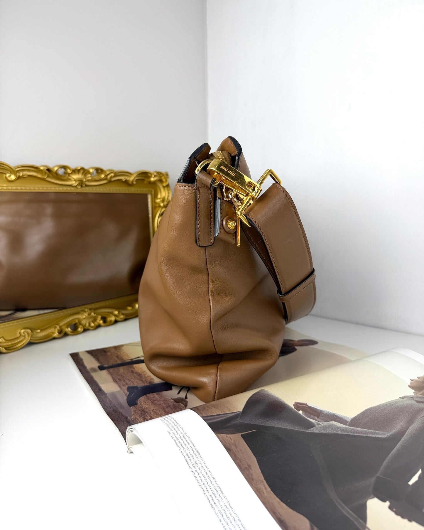 Soft Calf Cloud Hobo Bag